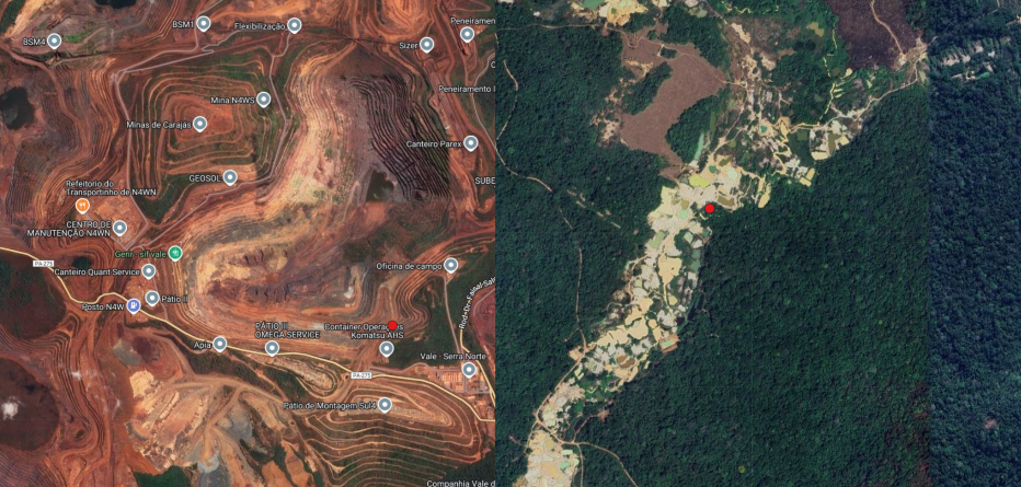 Carajas Iron Mine and Alluvial Gold Mine